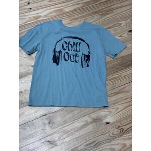 Old Navy Chill Out T Shirt Green Boys Youth Large (10/12)
